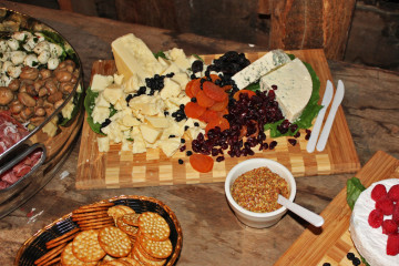 A complete array of appetizers